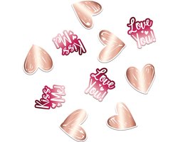 Tafelconfetti - Ombre Love - 45 stuks