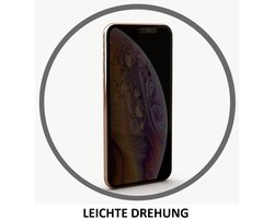 dipos – Matte Privacy Screenprotector geschikt voor SWOFY D50 | Anti-Spy Beschermfolie