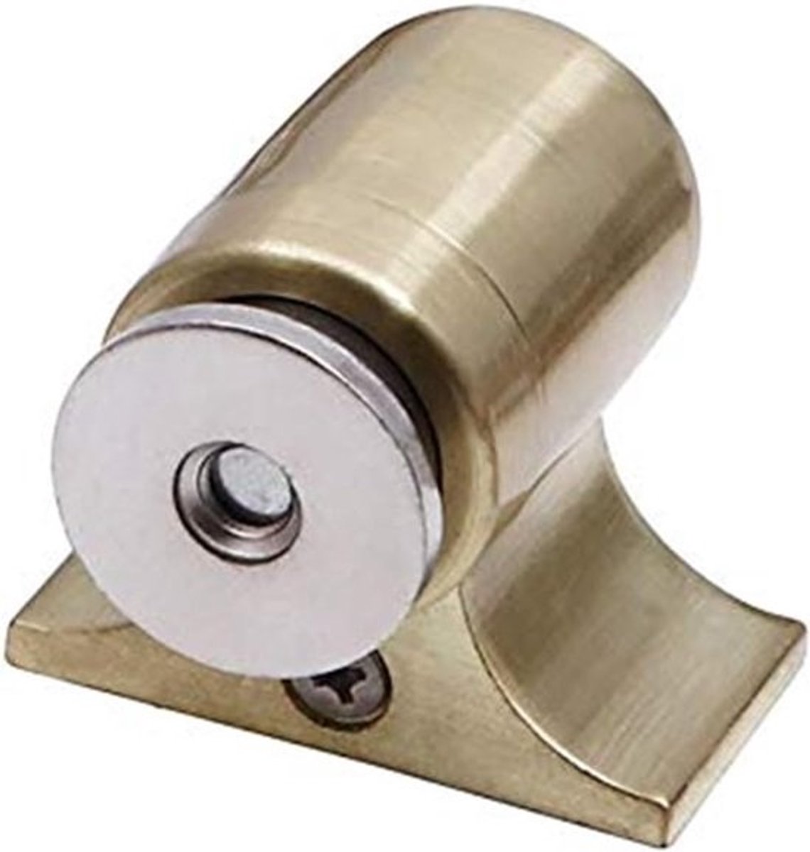 Magnetische Deurstopper - Deuropvanger Deurblok - Muur Beschermen - Roestvrij Staal - 15x15x15 cm - Goud