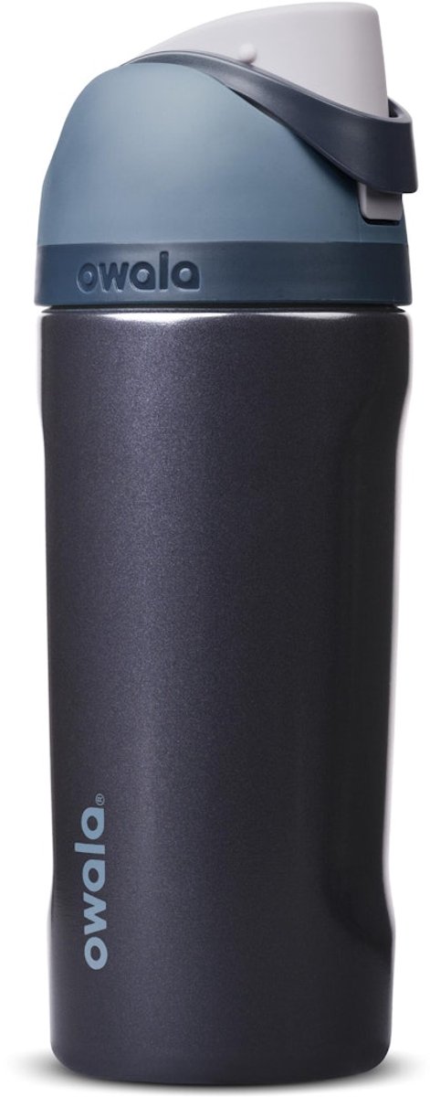 Owala FreeSip Blue Steel 470 ml - Drinkflessen & bidons