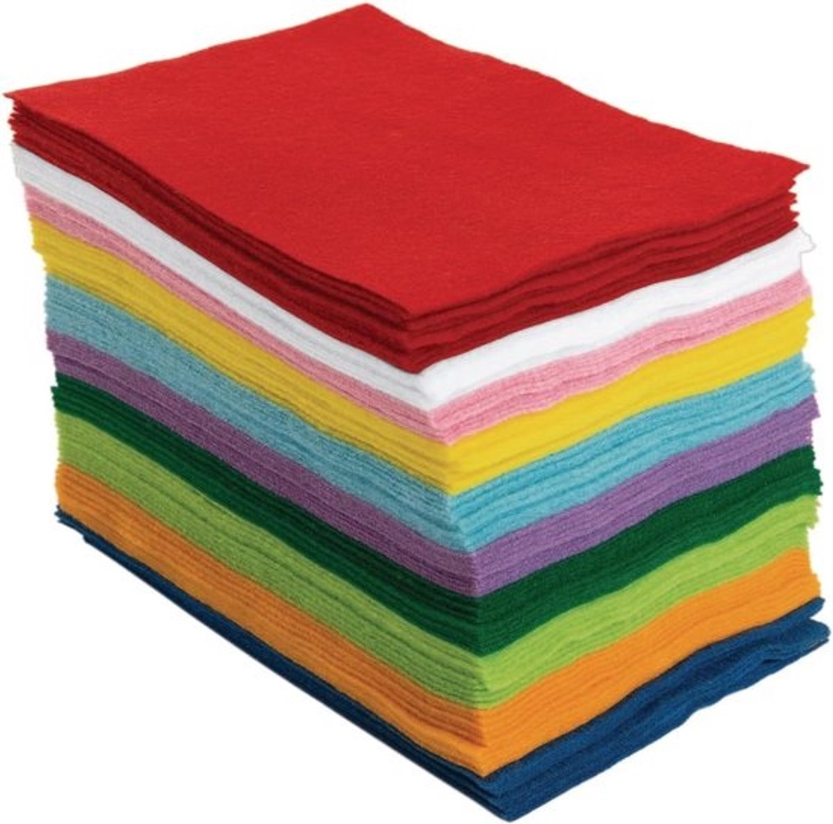 Felt Platen - Kleurplaten - Knutselen Hobby - Zachte Polyester - 15x23 cm - Niet Van Toepassing