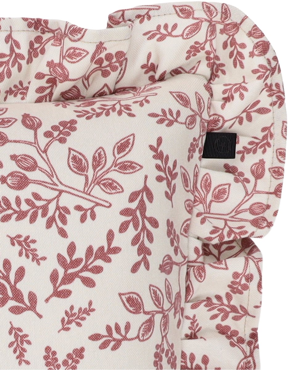 Overseas Pomm Ruches Sierkussen - 40 x 60 cm - Blush