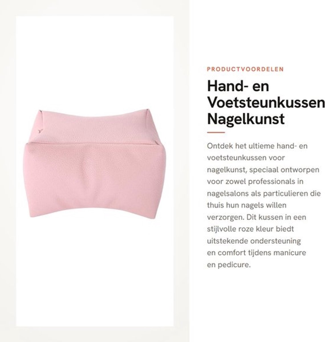 Dailygoods- Steunkussen Professionele Ondersteuning - Handsteunkussen