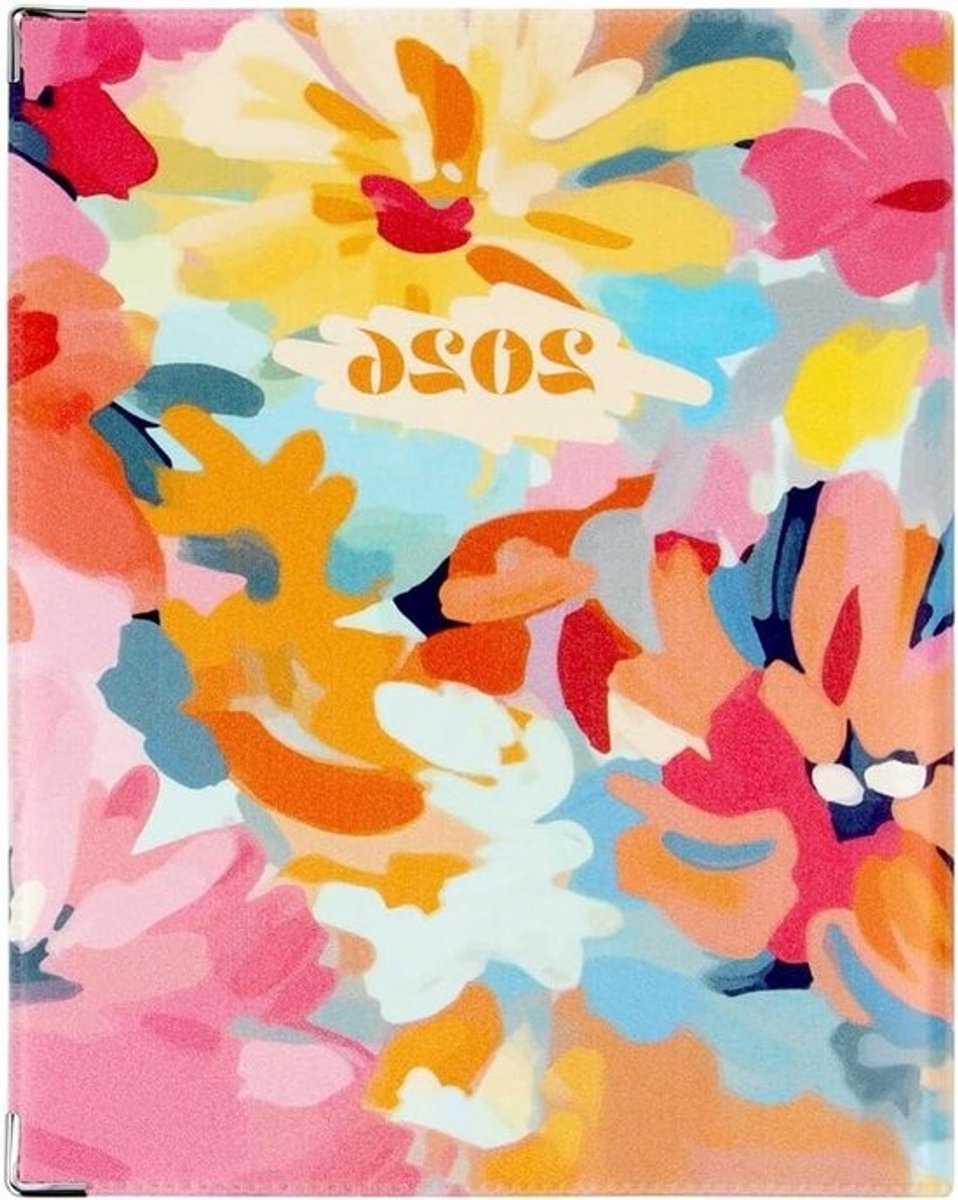 Bureau agenda - Planners Kalender - Afspraken Plannen - Week op twee pagina's - 228 x 18 cm - Boeket