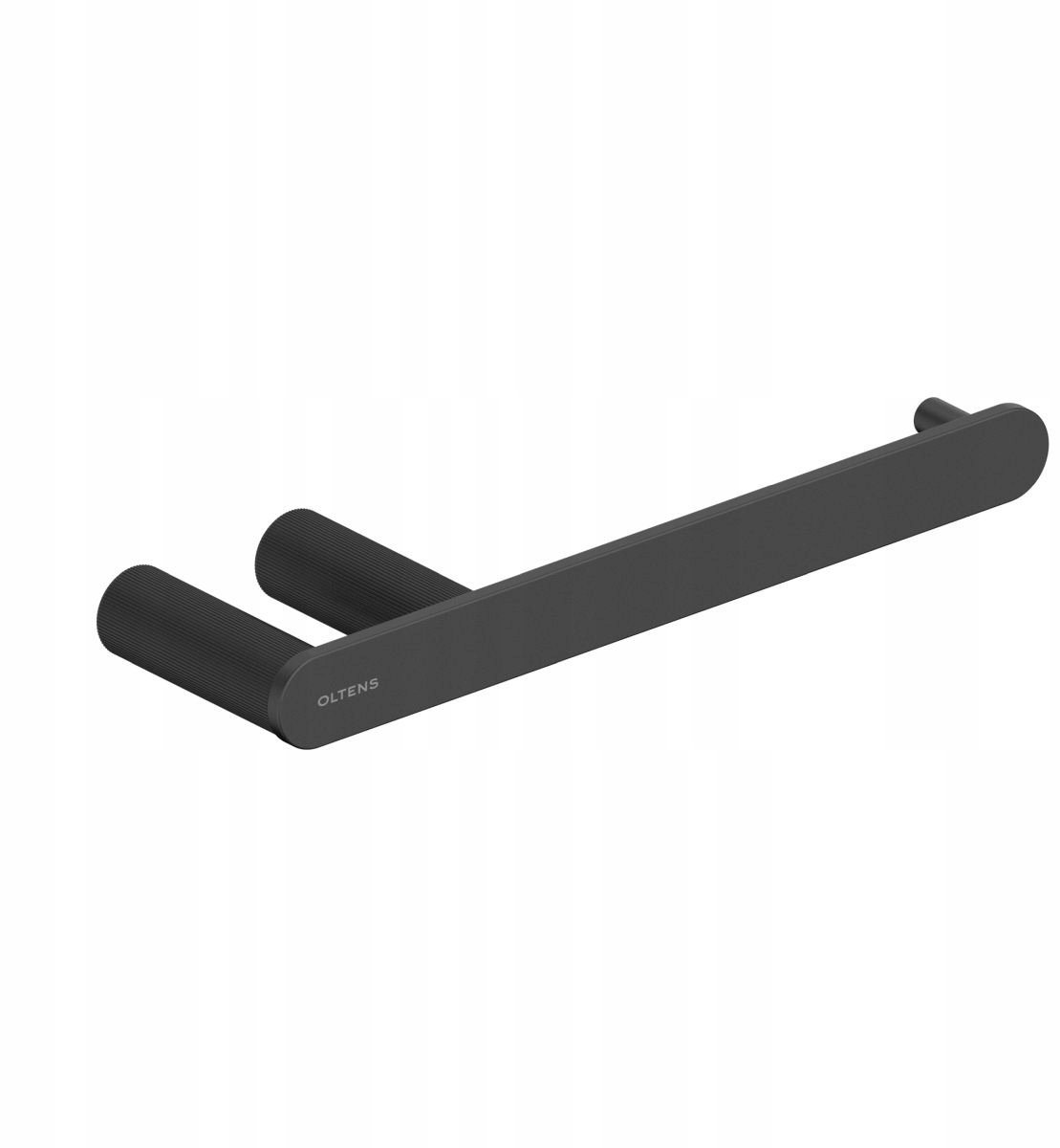 Mat Zwarte Toiletrolhouder - Wandmontage
