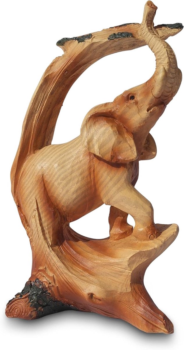 Olifantenbeeld - 9 cm - Polyresin