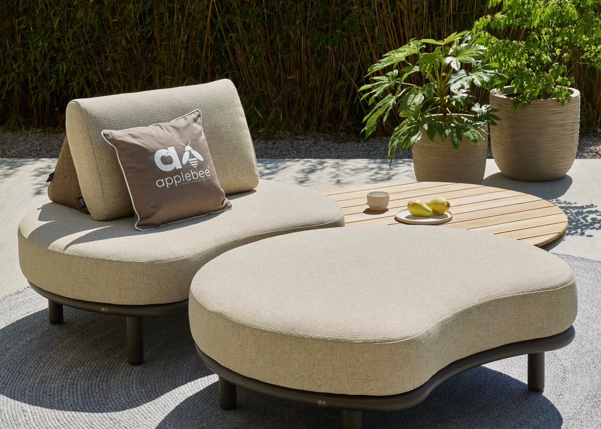 Apple Bee Moon Island Loungeset Nr. 1 - XL 410x400 cm - Bronze