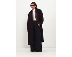 Beaumont Mariah Long Coat Jassen Dames - Winterjas - Bruin - Maat 36