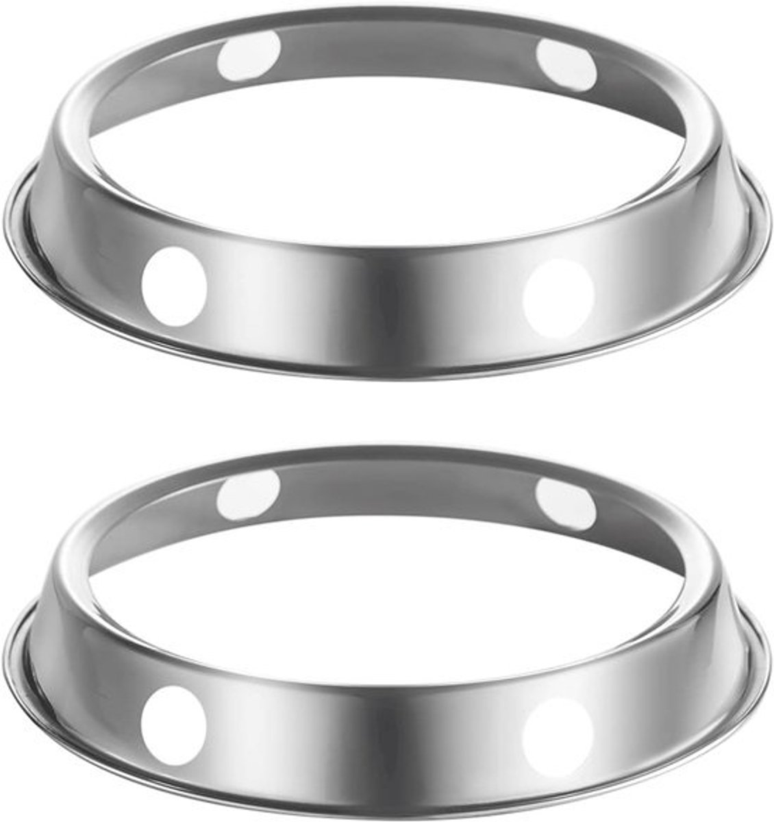 Wok Ring - Wok Houder - Aziatisch Koken - Omkeerbaar Formaat - 20cm 25cm - Metaal