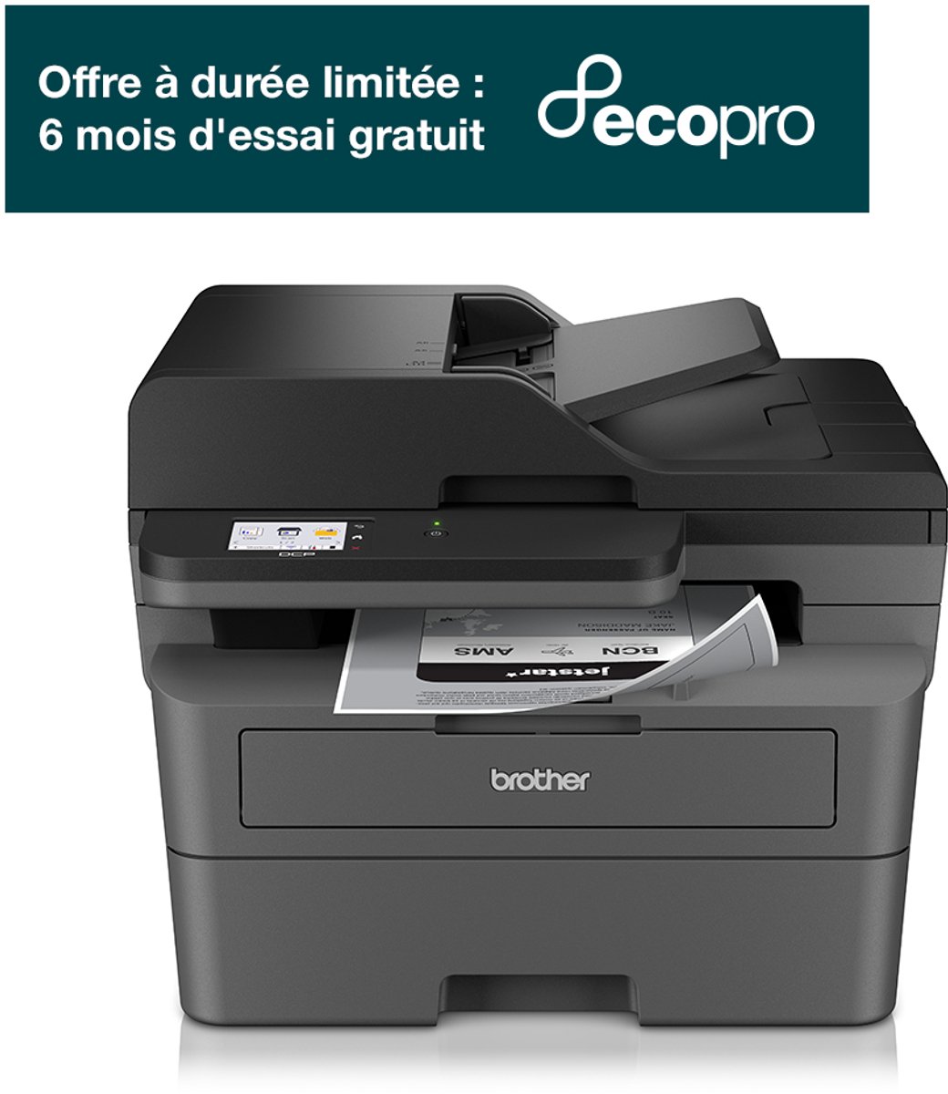 Brother DCP-L2660DW - All-in-One Laserprinter - Zwart-Wit Printer thumbnail 2