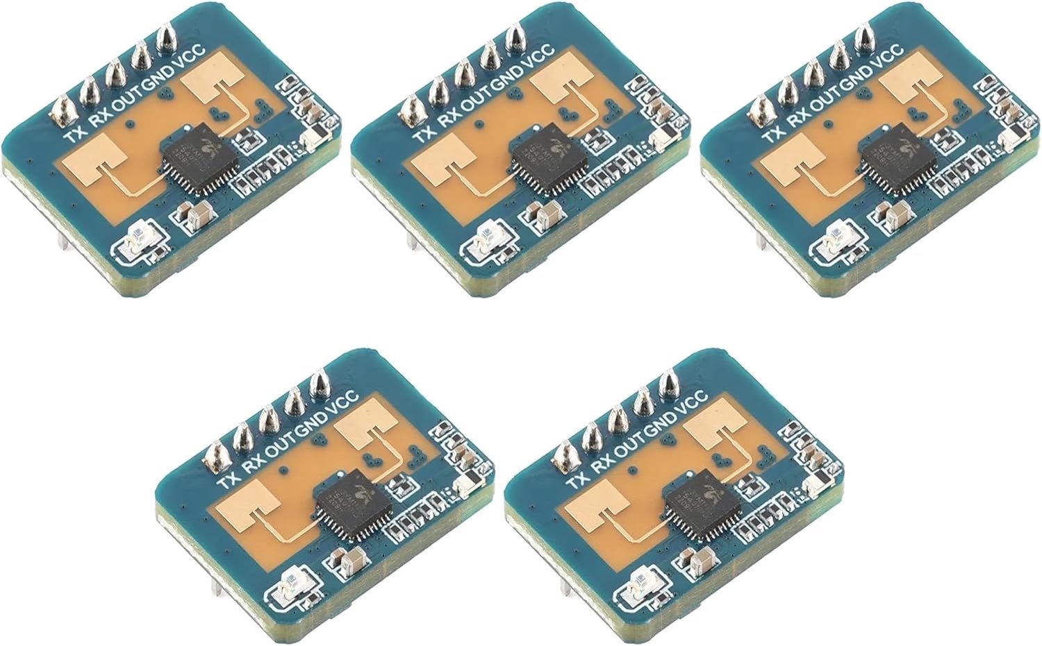 5 stks LD2410C 24 GHz FMCW HVAC-LD2410C Wave Radar Inductie Module