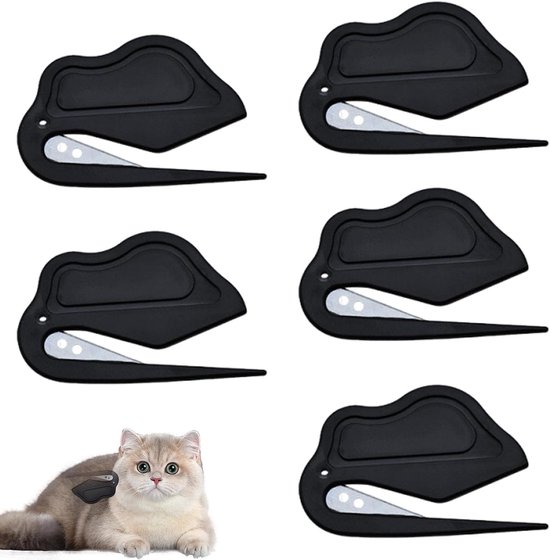 Pet Hair Cutter - Slogan voor knopen en draagbare OpenBraste | Multifunctionele snijder voor cadeaupapier, enveloppen, papierrollen, papier snijgereedschap, lichtsnijder — afbeelding 5
