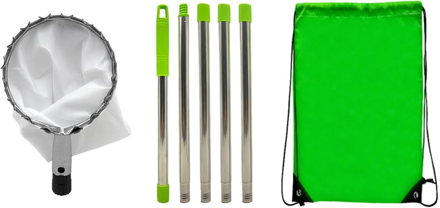 Fruit Picker Tool Antislip Grip Handvat Tak Haak Catcher Bag