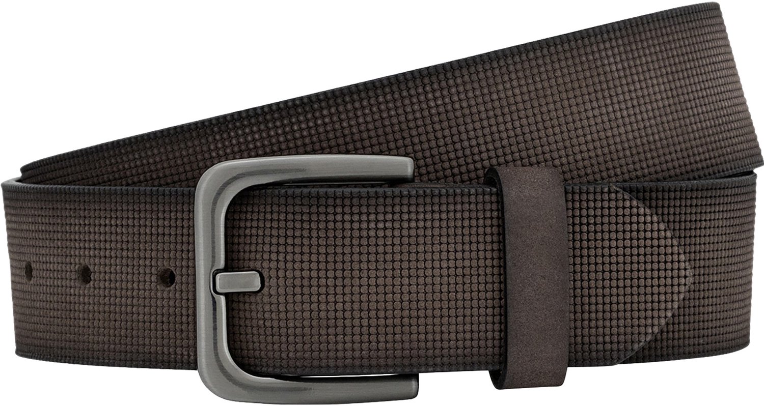 LINDENMANN leren heren riem - bruin
