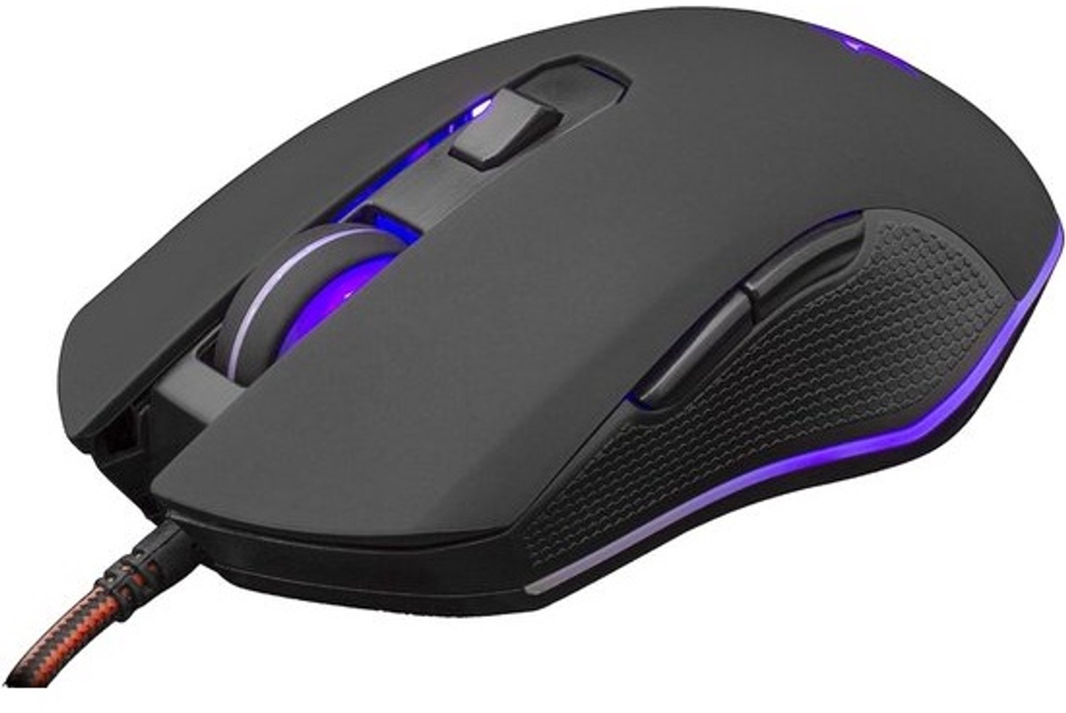 USB-gamingmuis - 6 knoppen - instelbare 3200 DPI - Zwart
