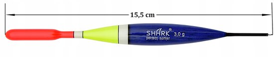SHARK Balsa Dobber Visserij 3,0g / 15,5cm - Perfecte Kwaliteit — afbeelding 2