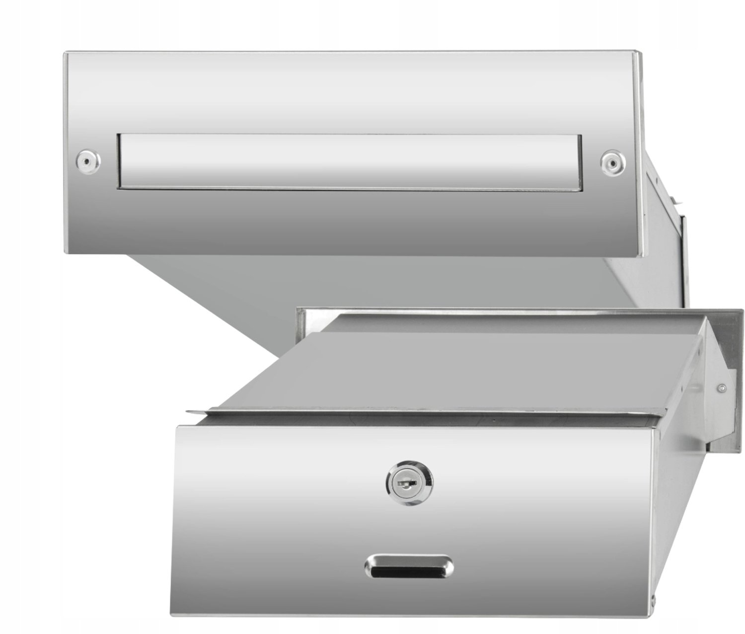 RVS Inbouw Postkast - Weerbestendig & Stijlvol