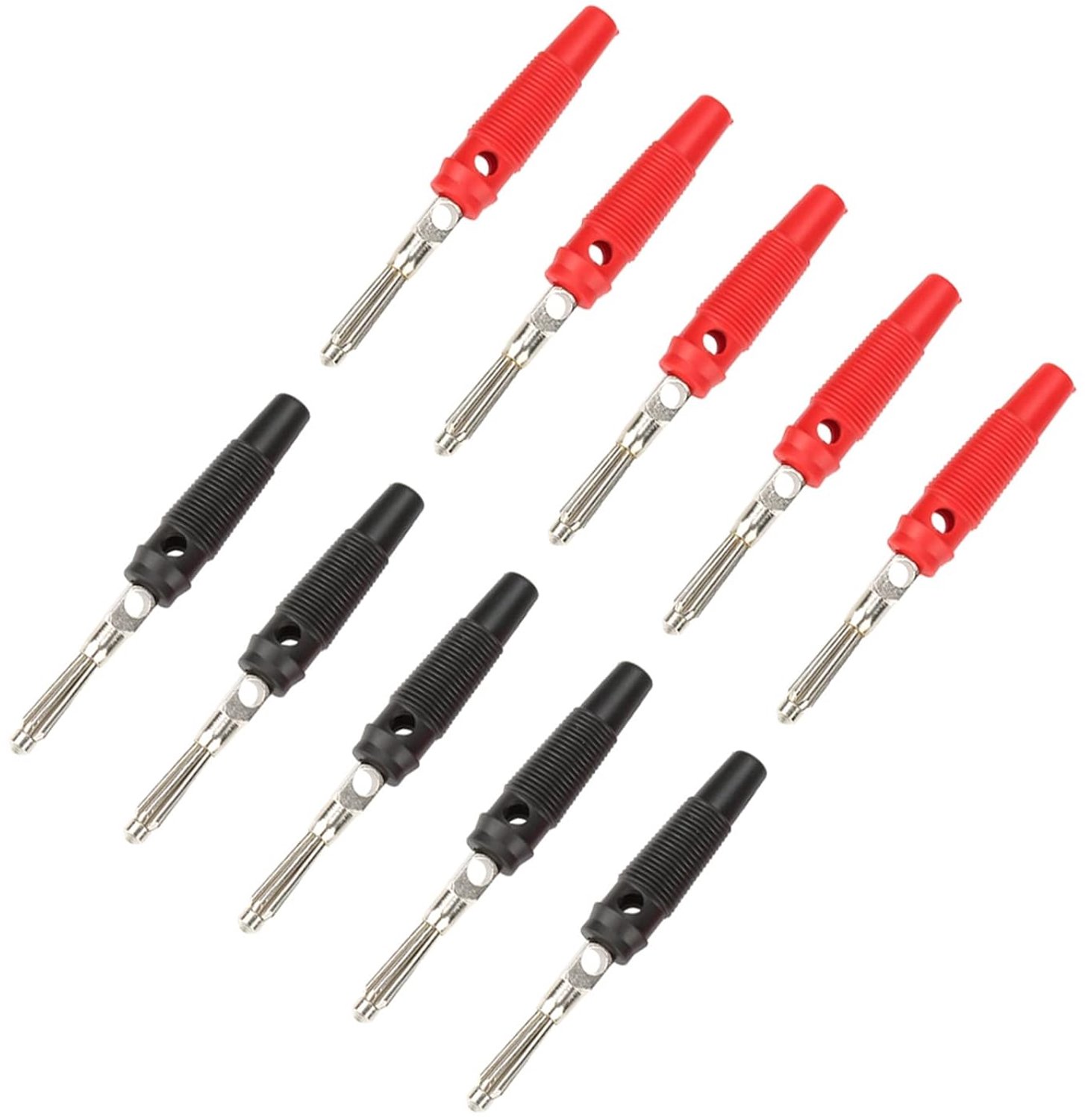 Annadue 10 Stuks 4mm Banaanstekker Jack voor Luidspreker Versterker