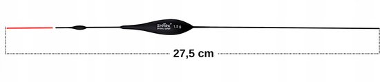 SHARK Balsa Dobber 1,5g - 27,5cm - Perfect Hunter - Visserij — afbeelding 3