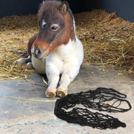 2 Stuks Hooinetten Vulhulp Hangende Hooizakken Wandhooinet Hangende Zak Voor Paarden Graan Wortelhooi Kleine Hooizakken Voor Geiten Konijnenhooivoerbak Geitenhooizak Geen — afbeelding 2