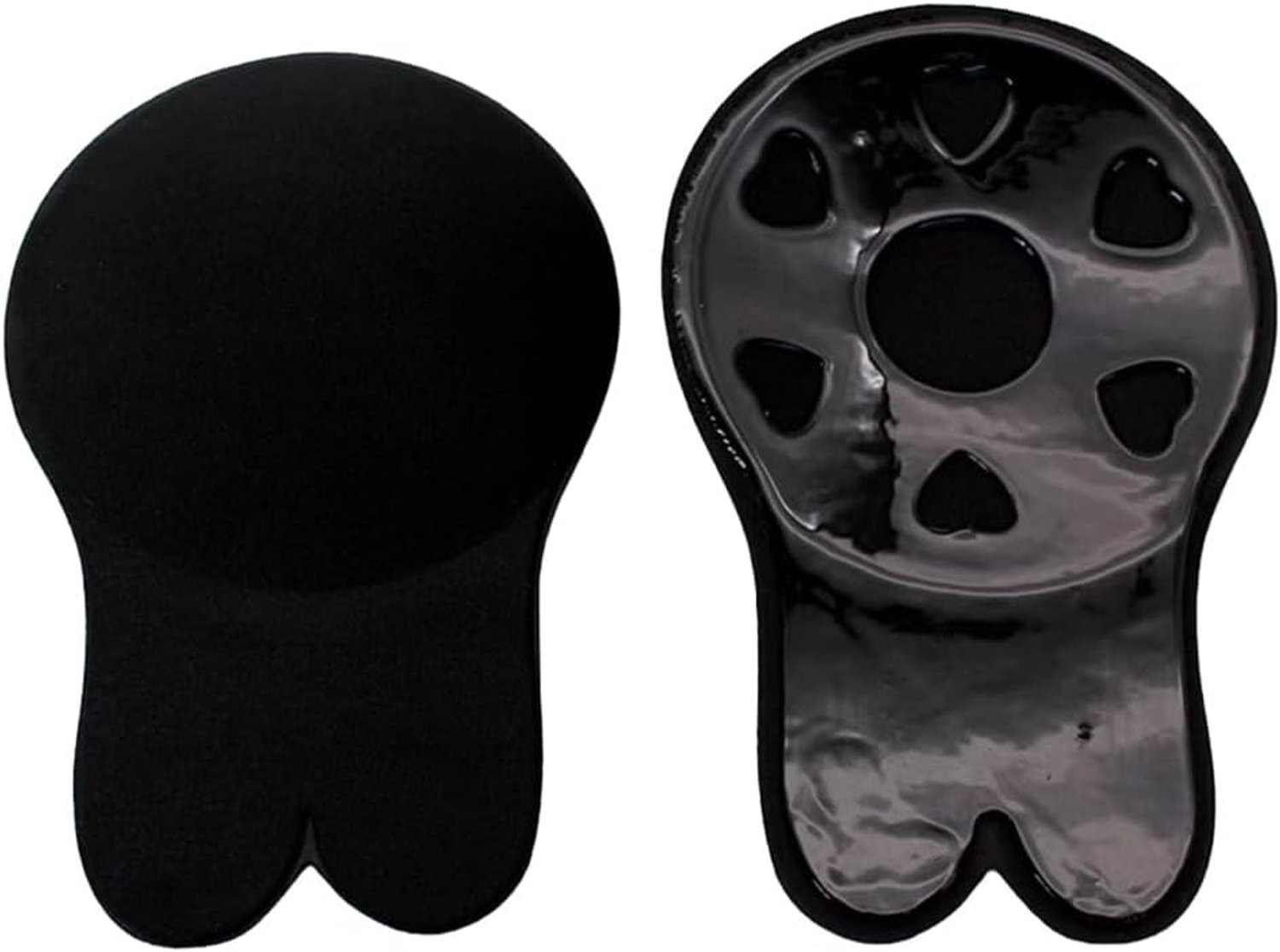 2 paar zelfklevende beha push-up voor vrouwen, onzichtbare borstpads met lift-design, herbruikbaar en ademend, zonder bandjes, rugvrije beha voor grote en kleine borsten, rugvrije kleding