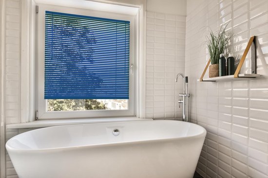 Sonello Aluminium Jaloezie voor Binnenshuis 60x220cm Klemmfix Blauw — afbeelding 5