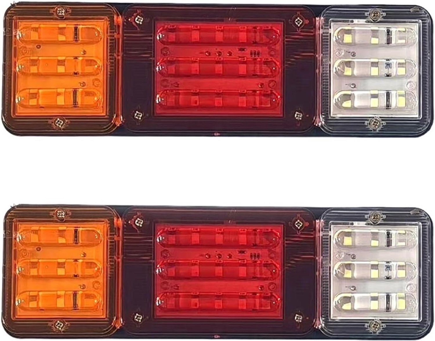Achterlicht Auto Achterlichten 12V 24V richtingaanwijzer voor achteruitrem -lamp bootvoertuigen vrachtwagen achterlicht(24V)
