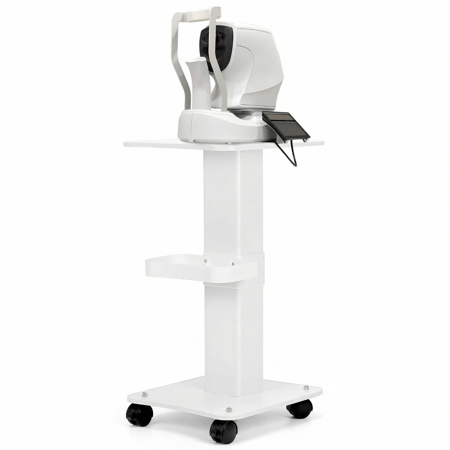 SnelShoppen - Beauty Salon Trolley op Wielen, Spa Trolley voor Schoonheidsinstrumenten, Opslagtrolley van Hoogwaardig Metaal, Tot 100kg Draagvermogen,