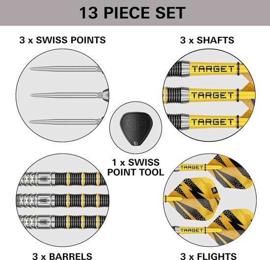 Target Buzz 02 Swiss Point 90% - Dartpijlen van Target — afbeelding 5
