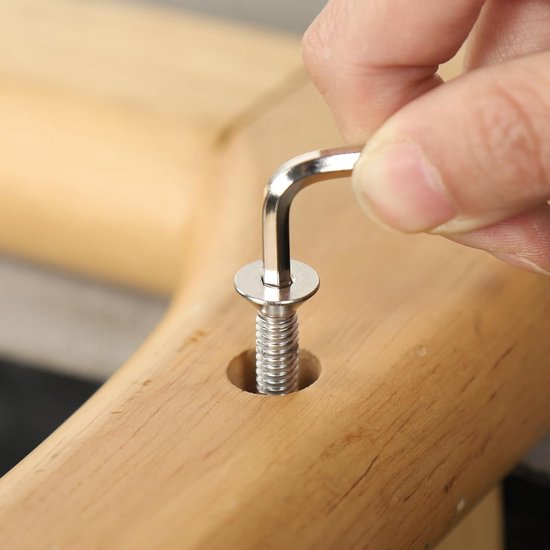 10 stuks M6 x 80 mm verzonken schroeven roestvrij staal schroeven — afbeelding 4