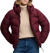 Superdry Hooded Sports Puffer Winterjas Dames - Maat 14