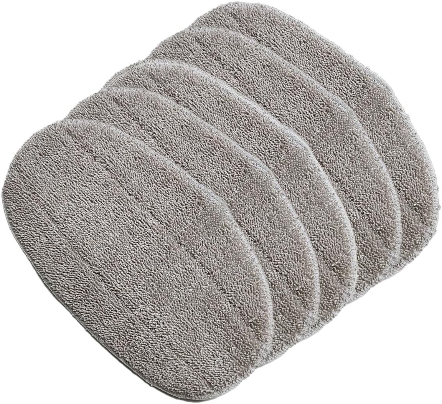 Set van 5 Vervangende Mop Pads voor Stoomreinigers, Reinigingsdoeken en Stoommop Covers voor Grondige Schoonmaak
