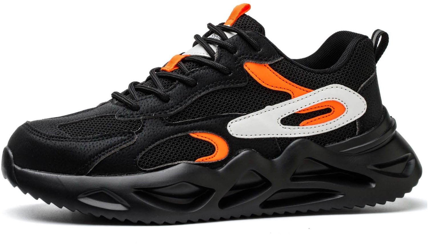 Annvia Stalen Neus Trainers Mannen Vrouwen Veiligheid Trainers Lichtgewicht Ademend Antislip Werkschoenen Veiligheid - ShopVlot