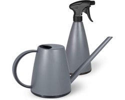 Gieter - Verstuiver - Plantenset - Plantenverzorging - Verstelbare sproeikop - 1L - 0.79L - Groen