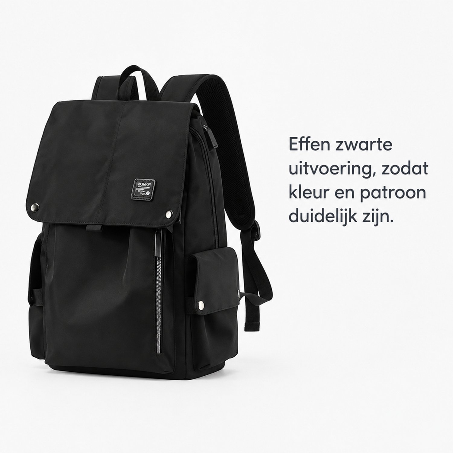 Rugzak - zwart - voor recreatieve reizen