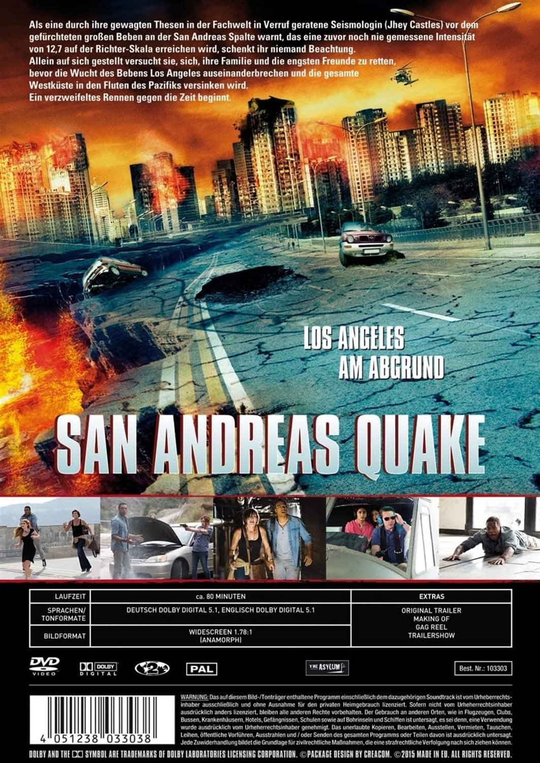 San Andreas Quake - Actiefilm - Spannend verhaal - Voor de filmliefhebber - ShopVlot