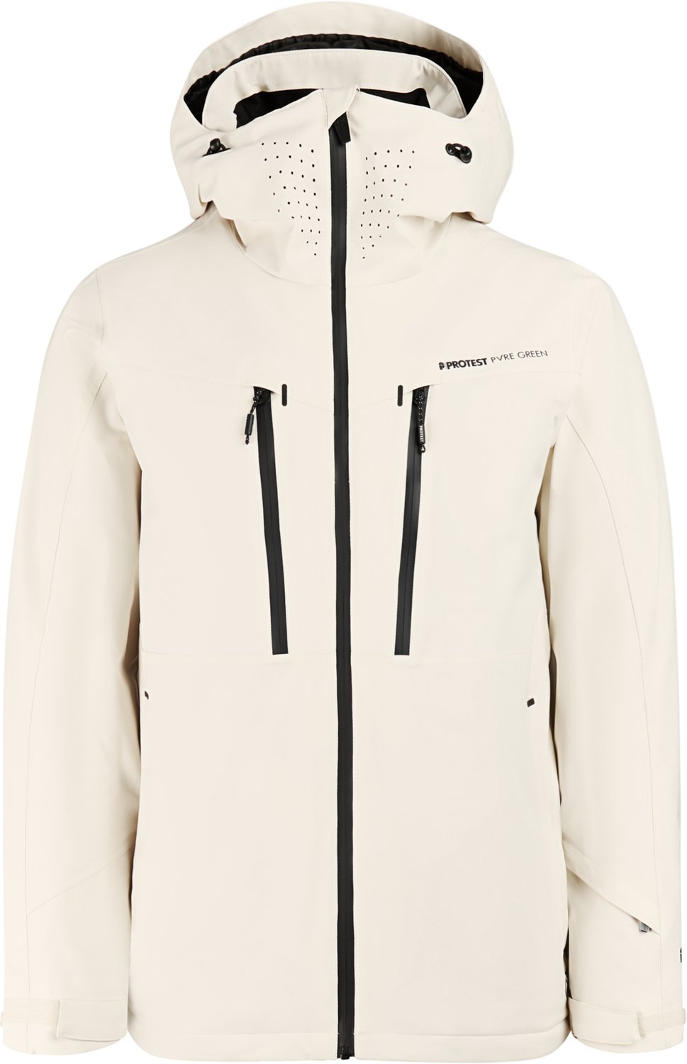 Protest PRTTimothy Skijas Heren Waterkolom 20K Skipasvak Winterjas Kitoffwhite