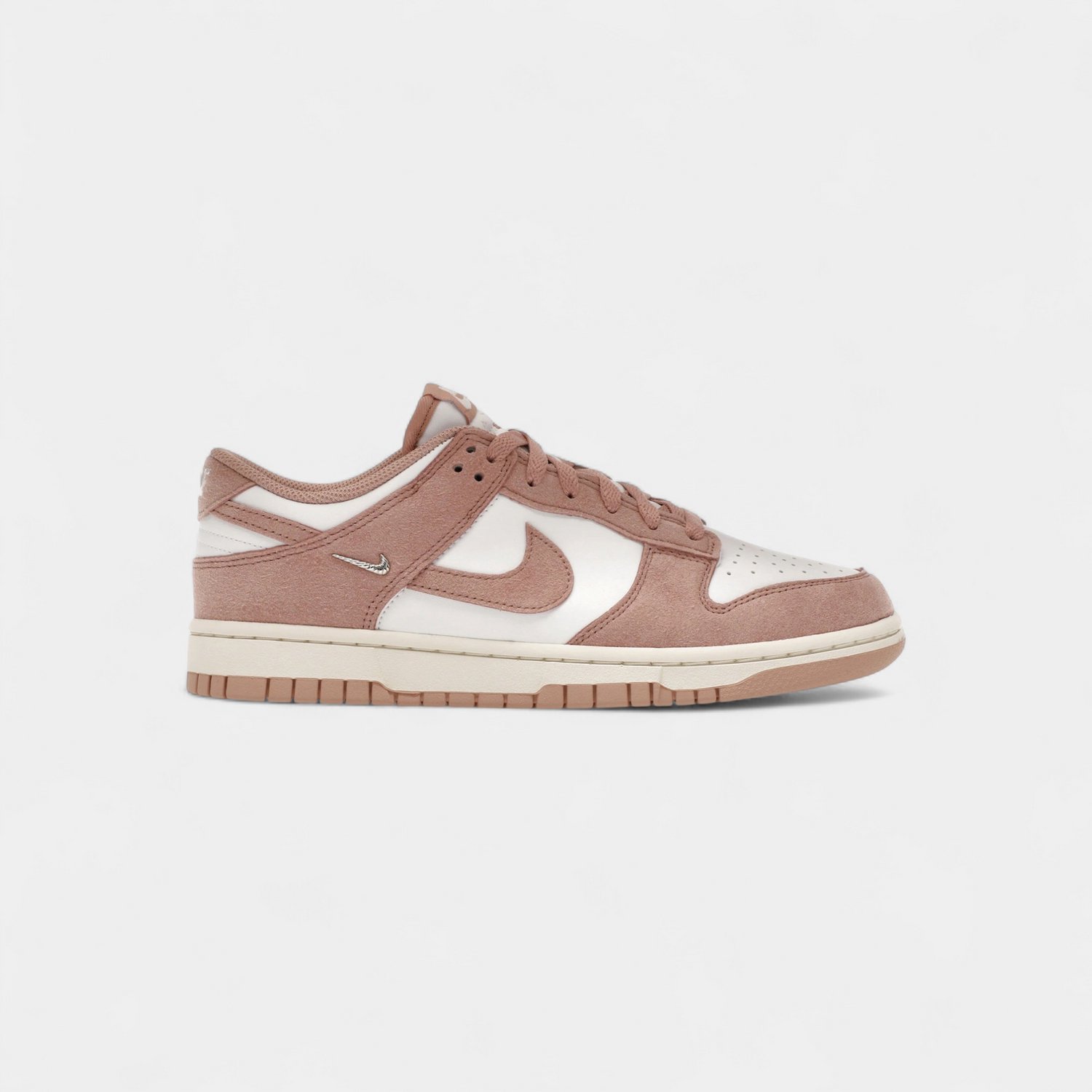 Nike Dunk Low Rose Whisper Mini Swoosh Roze