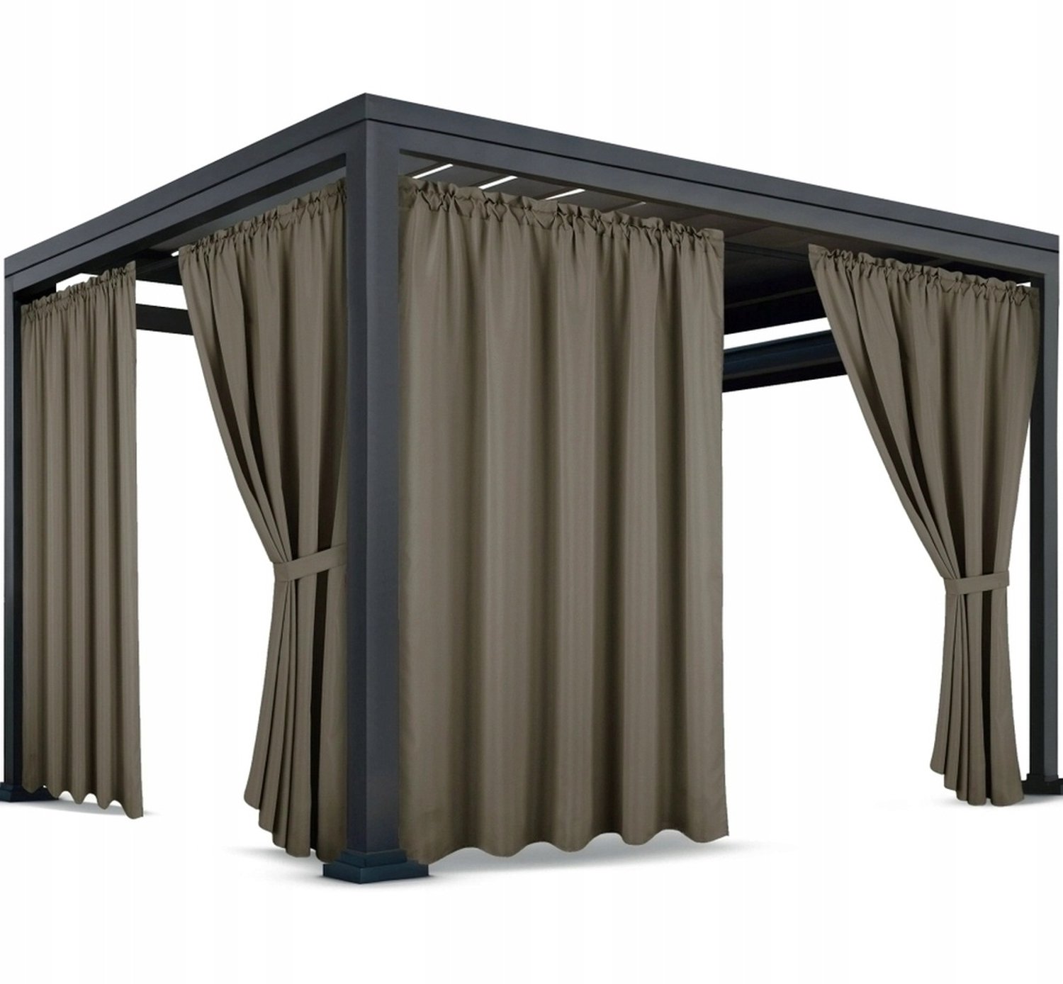 Waterdichte Terrasgordijnen 155x220 cm - Tuin & Balkon
