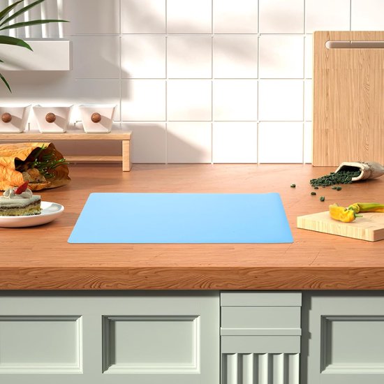 2 Stuks Hittebestendige Siliconen Placemat Waterdichte Flexibele Antislip Tafelmat voor Ouderen Geluidsdempende Isolatie Eenvoudig Schoon Te Maken voor Eettafels Verzorgingshuizen — afbeelding 5