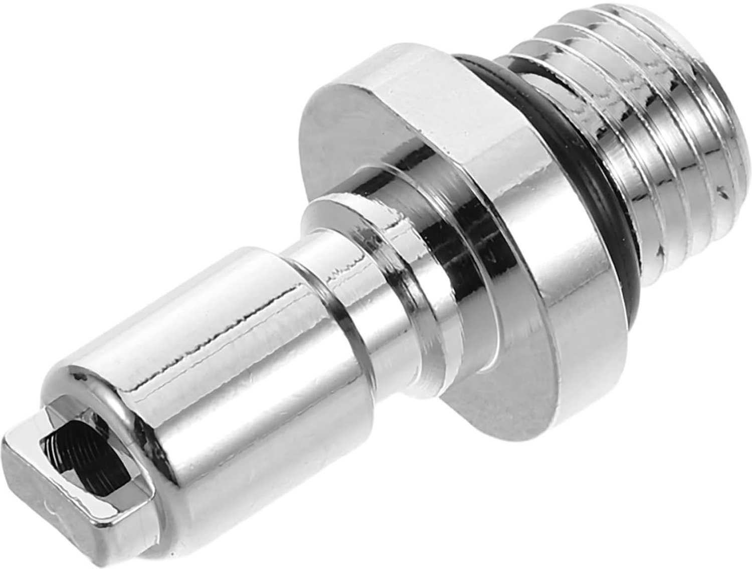 Duiken Opblaasbaar Gewricht Opblaasbare Boot Ventielconnector Vulnippeladapter Hogedrukinflator Brandweeradapter Duikvervangingsinflator Zilver Vernikkeld Koper