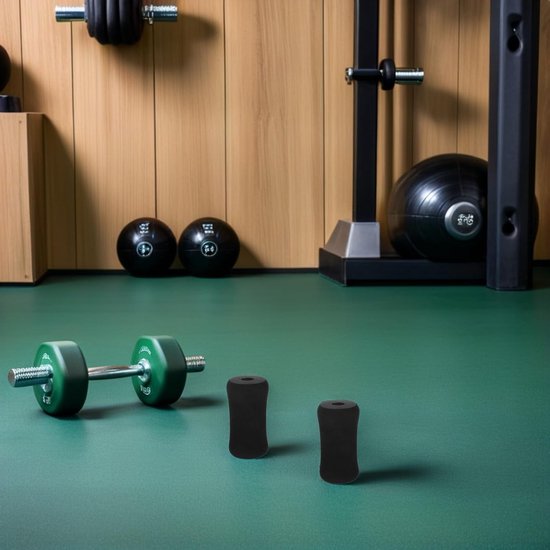 6 Stuks Delige Fitness Vervangingsonderdelen Schuimrubberen Pedalen voor Leg Extension Bench Antislip Foam Buffers met Binnen Diameter Geschikt voor Sportschool Apparaten — afbeelding 4