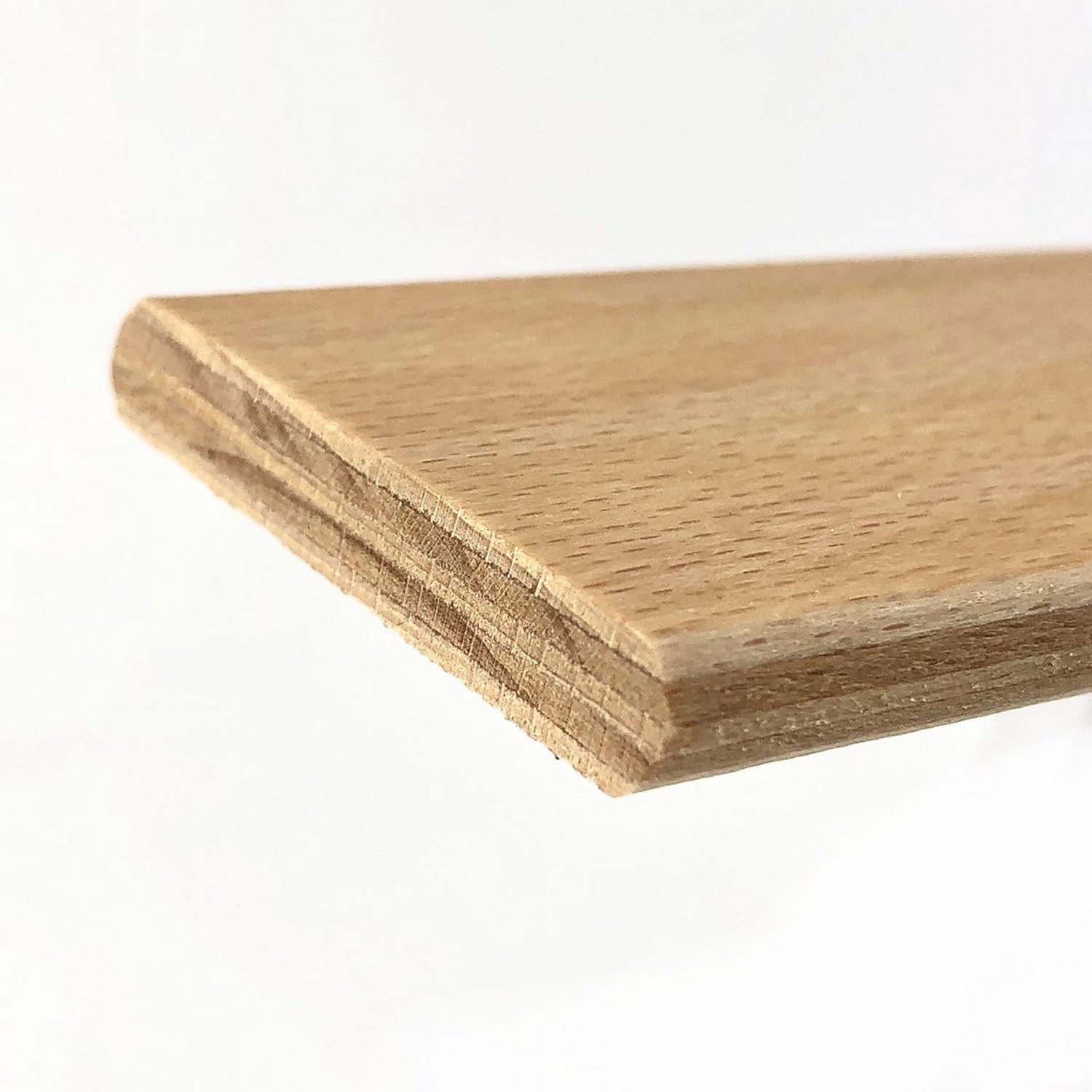 10 gebogen latten van beukenhout, 5,2 x 79 x 0,8 cm