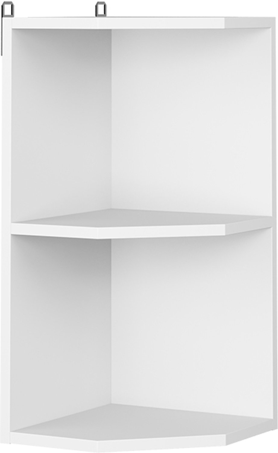 Vicco Hangende kast R-Line, Wit/Wit, 30 cm with 2 compartments