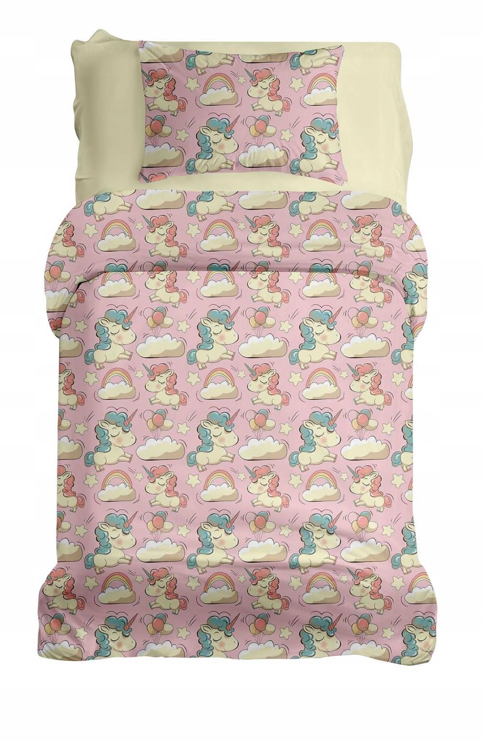 Kinderbeddengoed 100x140cm Katoen 2-delig met Rits