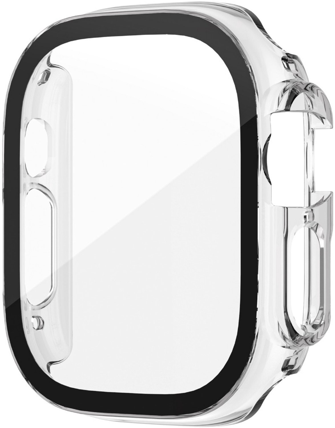 Heldere PC+Gehard Glas Horlogekast 46mm Compatibel met Apple Watch Series 10/11