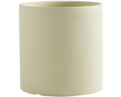 Industriële Stijl Gekleurde Keramische Bloempotten Sappige Bloempotten Groene Planten Cilindrische Bloempotten Geperforeerde Lade S11cmnotray 06Matchagreen
