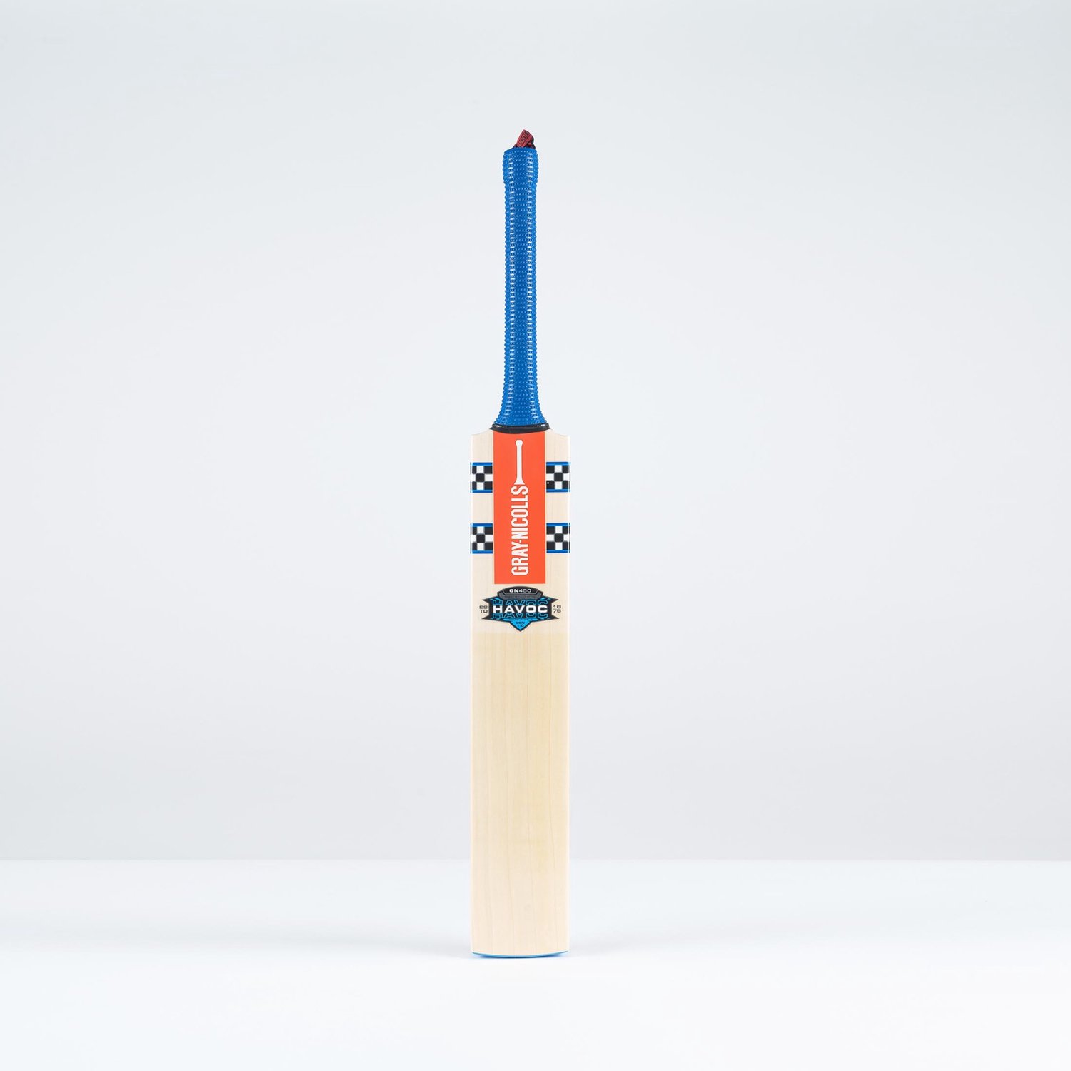 Gray-Nicolls cricketbat Havoc Gen 1.0 GN450 Harrow blauw speelgoed.