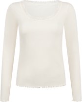 Hunkemöller Top Jersey Lace Wit