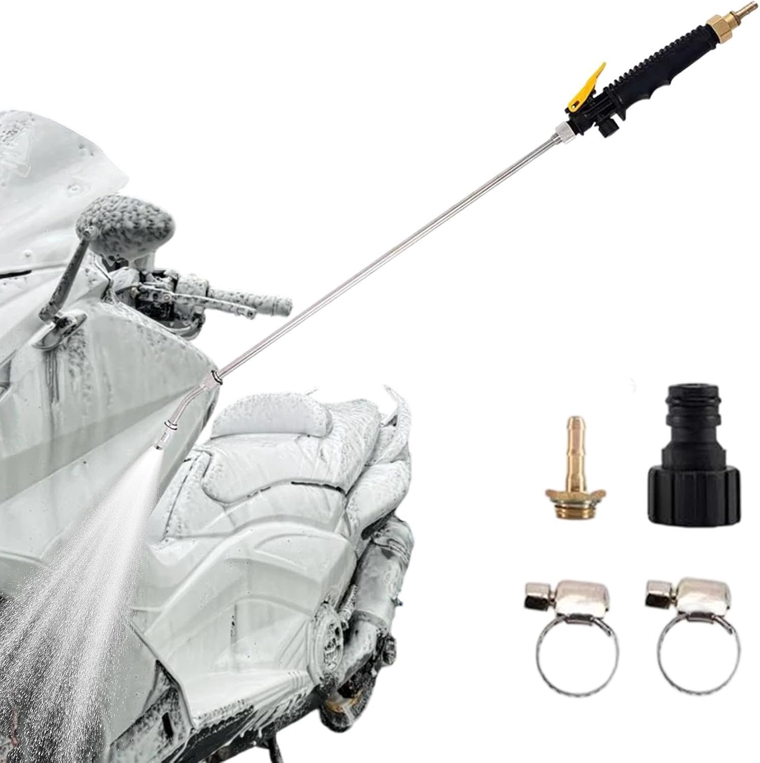Slang Mondstuk Hogedruk Rvs Compacte Automatische Sproeier